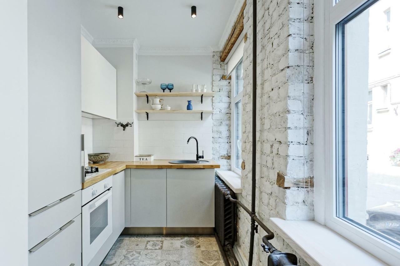 Riga Silent Center Boutique Apt. +Free Parking Bagian luar foto