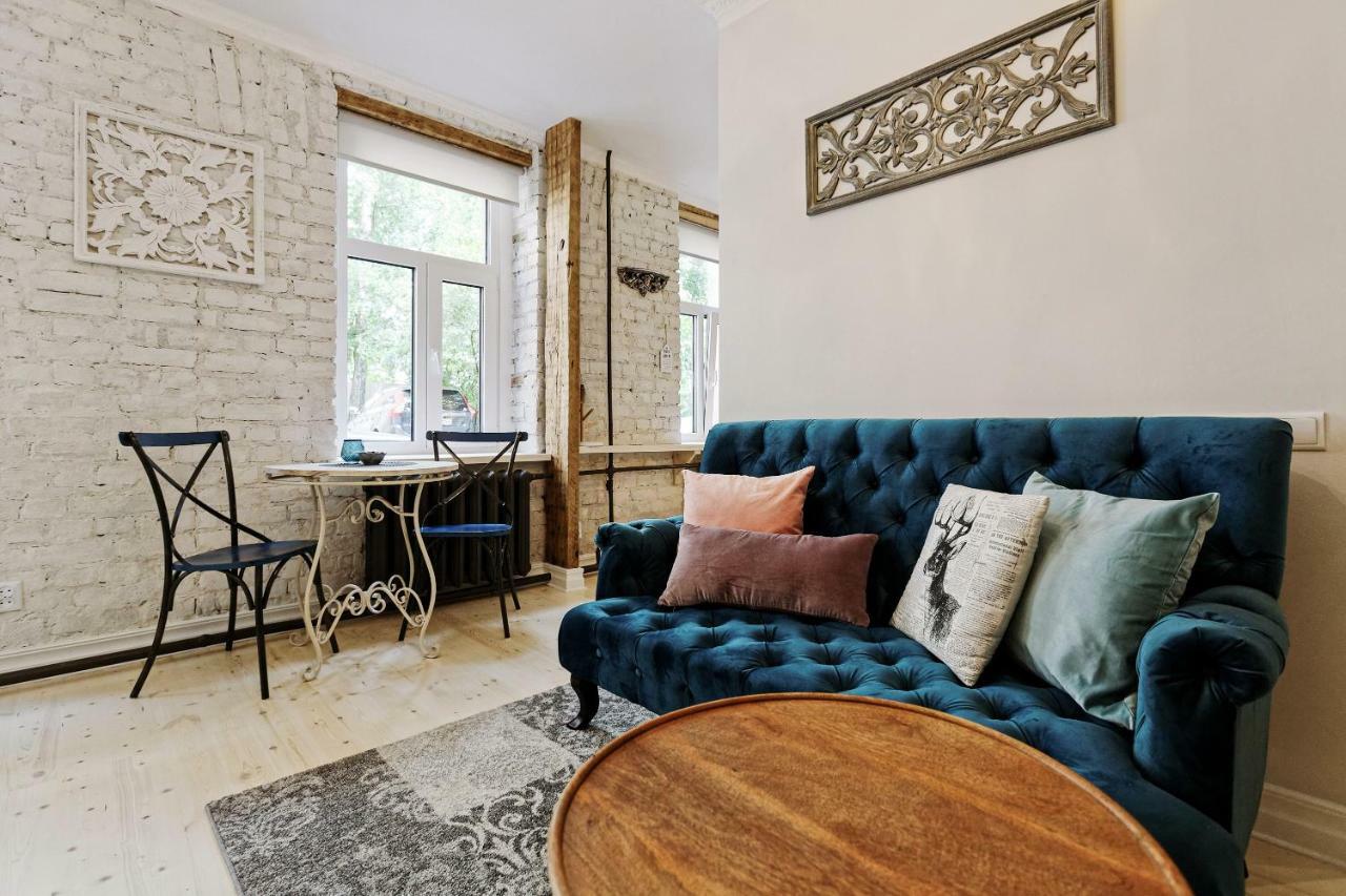 Riga Silent Center Boutique Apt. +Free Parking Bagian luar foto